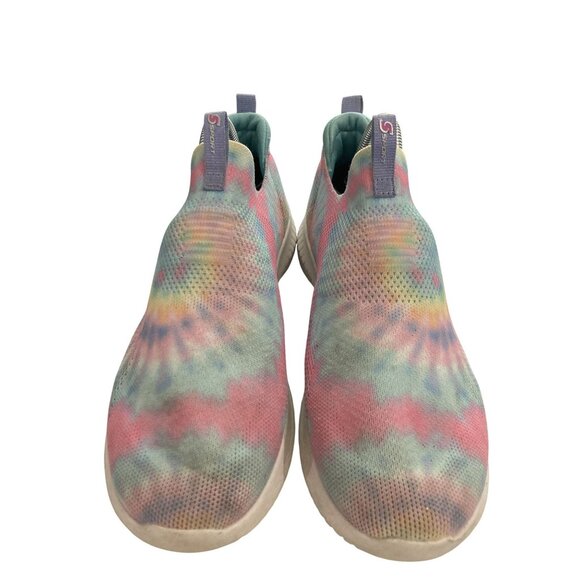 Skechers Women's Size 5 Tie-Dye Textile EVA Sole Sport Knit Slip-On Sneakers - Picture 2 of 8